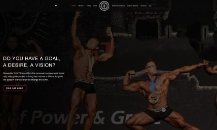 Alexander York Fitness site launch