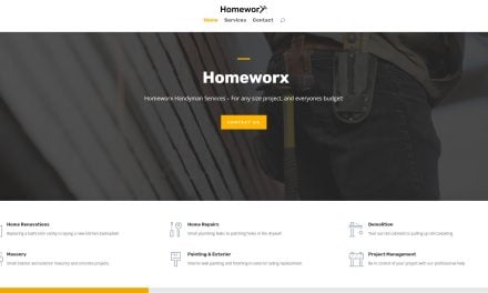 Homeworx Handyman Service site launch